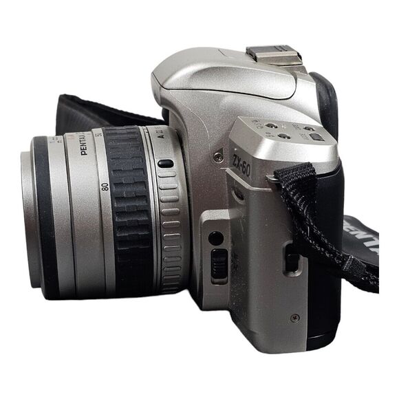 Pentax ZX-60 35mm SLR Film Camera 35-80mm 5322861 NOT TESTED AS IS - Picture 7 of 15